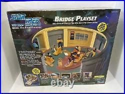 Playmates Star Trek The Next Generation Enterprise Bridge Playset New SEALED | Original Star Trek