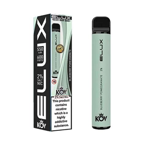 Blueberry Pomegranate Elux Bar Legacy Series Disposable Vape Vapegala