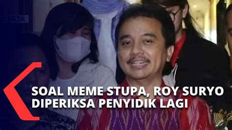 Penuhi Panggilan Penyidik Polda Metro Jaya Roy Suryo Dicecar