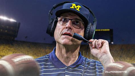 Michigan Footballs Jim Harbaugh Drops An Eye Opening Post Suspension