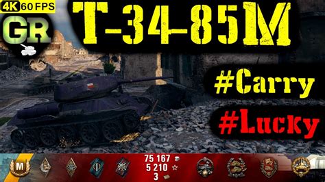 World Of Tanks T 34 85M Replay 5 Kills 3 2K DMG Patch 1 4 0 YouTube