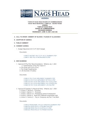 Fillable Online Livestream Recording Of The Town Of Nags Head