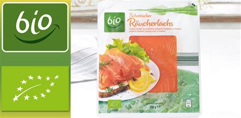 bio Räucherlachs von Aldi Süd