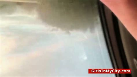 Risky Blowjob And Sex In The Car