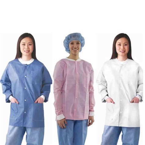 Disposable Multi Layer Classic Lab Jackets China Disposable Lab Coat