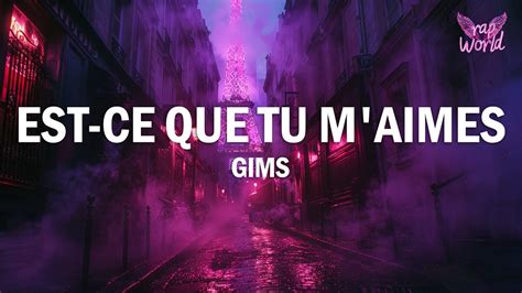 Maître Gims Est ce Que Tu M aimes Lyrics Paroles YouTube Music