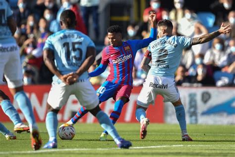 Celta Vigo 3 3 Barcelone Les Tops Et Les Flops BeFoot