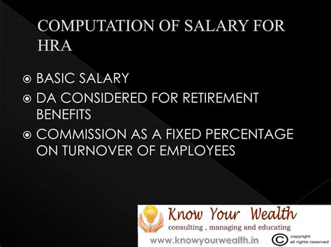 Ppt Computation Of Income From Salary Powerpoint Presentation Free