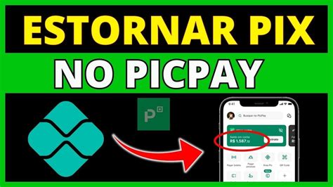 COMO ESTORNAR UM PIX NO PICPAY REEMBOLSAR PIX NO PICPAY YouTube