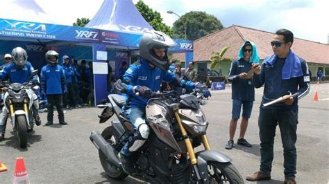 Kompetisi Defensive Riding Meriahkan Jamnas Yamaha Riding Academy Di