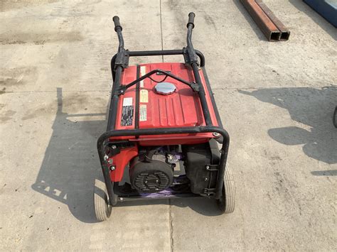 Honda Eb5000 Portable Gas Generator Bigiron Auctions