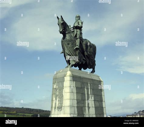 Robert The Bruce Statue Stock Photo - Alamy