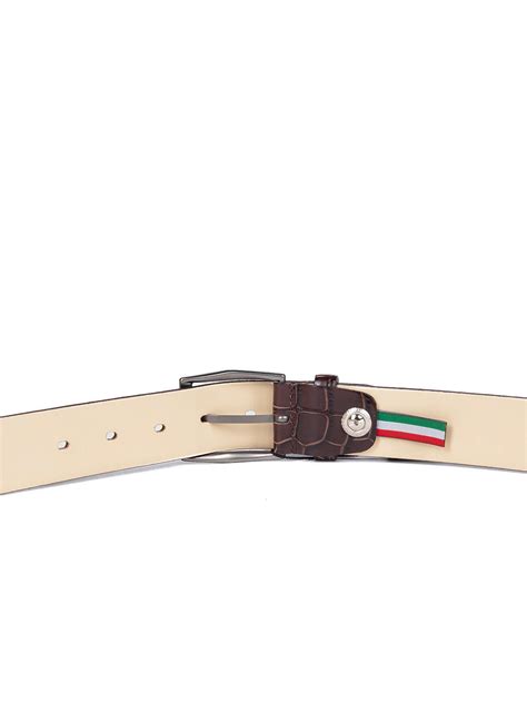Francesco Marconi 4104db cocco tm Ремень кожаный мужской купить в ...