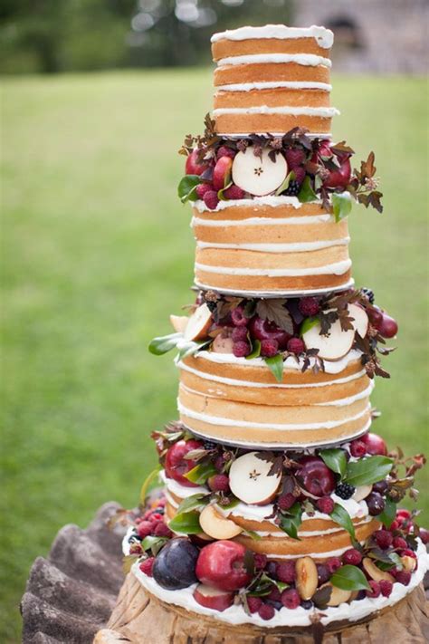 Mariage Rustique Il Vous Faut Un Naked Cake Mariage