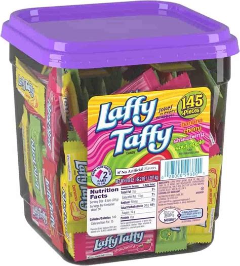 Laffy Taffy Variety Pack Tub 3 08lb 1 39kg X 8