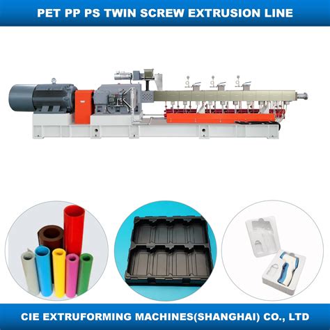 Plastic Petg Apet Thermforming Sheet Extruder Pp Ps Rolls Extrusion