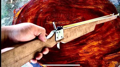 How To Make A Slingshot From Wood With A New Simple Design Trigger