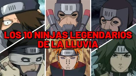 Los Ninjas Mas Fuertes De La Aldea De La Lluvia Amegakure Naruto