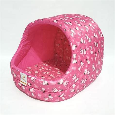 Cama Para Cachorro Ou Gato MODELO IGLU NYLON Caminha Pet PEQUENA 34cm