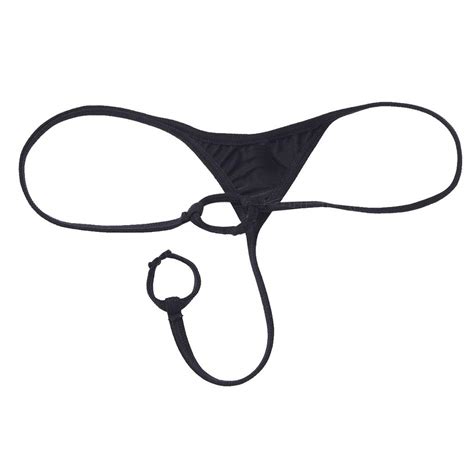 Mens Micro Bikini Briefs Hole G String Thong Underwear Big Desertcart BAHRAIN