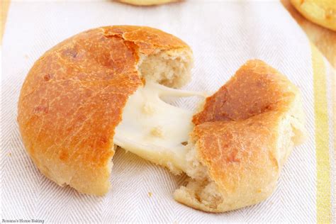 Cheese filled three cheese dinner rolls recipe