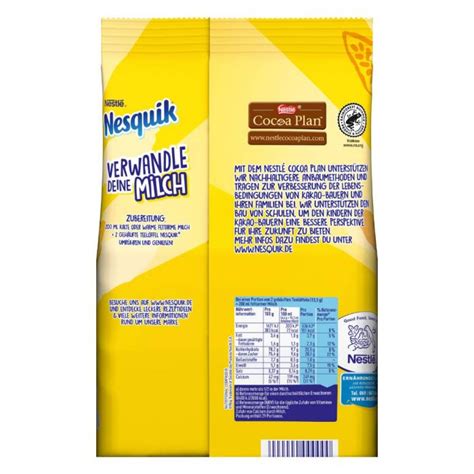 NESTLÉ Nesquik kakaohaltiges Getränkepulver prsWORLD eu