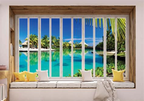 Window View Wallpaper Murals