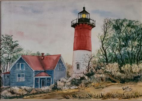 016 Cape Cod Lighthouse Stels Art Gallery