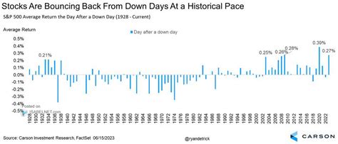 S&P 500 Average Return the Day After a Down Day – ISABELNET