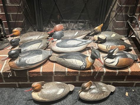 Mark Daisey Mergansers Decoy Carving Duck Decoys Decoy