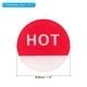 Self Stick Hot Cold Water Label Acrylic Waterproof Sticker Signs For Faucets Sink Red Blue