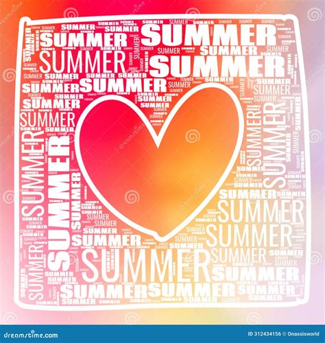 Hot Summer Cool Shapes Stock Photo Image Of Shap Shapes 312434156