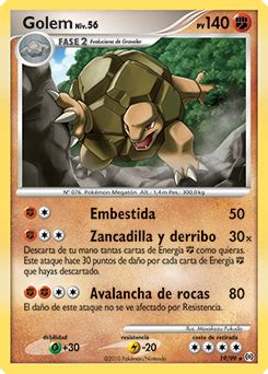 Golem Platinum Arceus Base De Datos De Cartas De Jcc