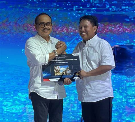 Kalla Aspal Raih 1st Best Asphalt Curah Kapal Distributor 2022 Dari