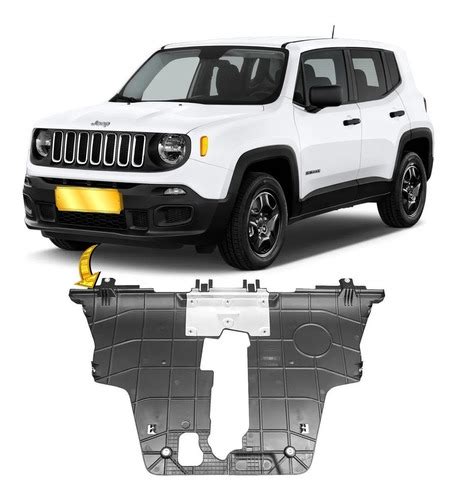 Protetor Inferior Cárter Motor Jeep Renegade 2015 2016 2022 Frete grátis