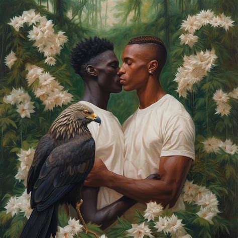 Homosexuality Lgbt Couple Kissing Gay Ph Digital Arts By Raphael Perez Artmajeur