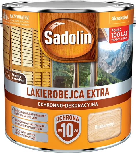 Sadolin Lakierobejca Extra 5L Piniowy Opinie I Ceny Na Ceneo Pl