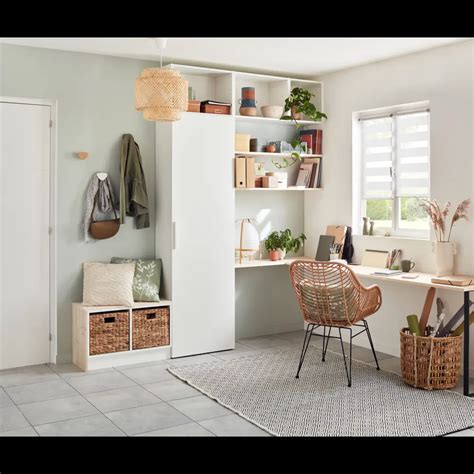 Корзина для хранения Spaceo 31x31x31 см натуральное волокно цвет ...