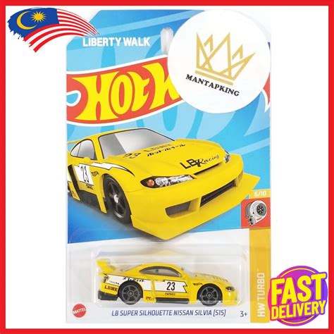 Hot Wheels LB Super Silhouette Nissan Silvia S15 Yellow Hotwheels Lbwk Nissan Silvia Kuning
