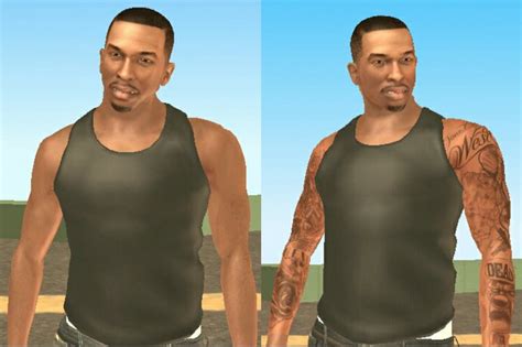 Gta San Andreas Hd Universe Carl Johnson Skin Pack Mod