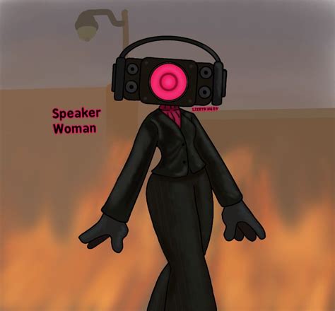 Speaker Woman 3 Garabatos Lindos Foto Chica Anime