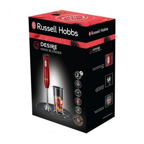 Mixeur Plongeant Desire Rouge W Russel Hobbs Fiche Technique