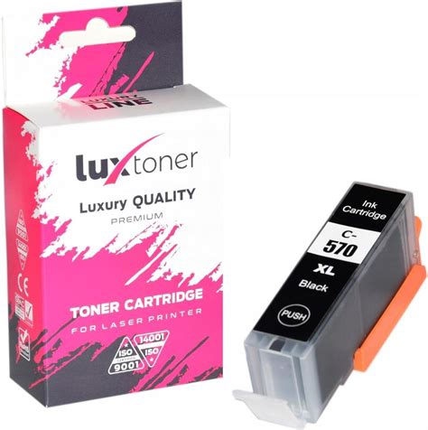 Tusz Luxtoner Tusz Do Canon Mg5750 Mg6850 Mg7750 Pgi 570xl Black