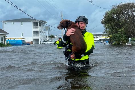 5th historic flood in 25 years deluges North Carolina’s coast | PBS News