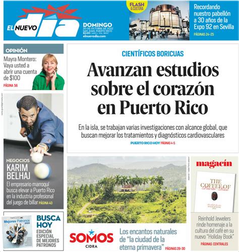 Periódico El Nuevo Día Puerto Rico Periódicos de Puerto Rico