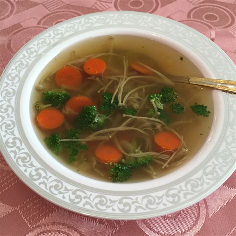 Enoki mushroom soup | Healthy Kosher made EASY