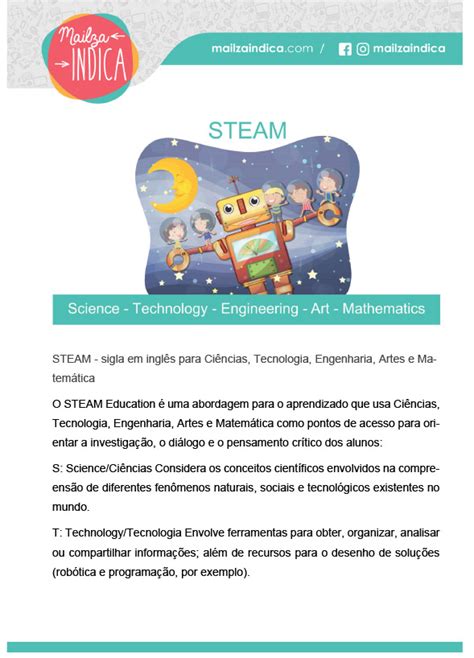 MAILZAINDICA Atividade da Educação Infantil STEAM