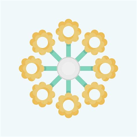 Icon Lantanas. related to Flowers symbol. flat style. simple design