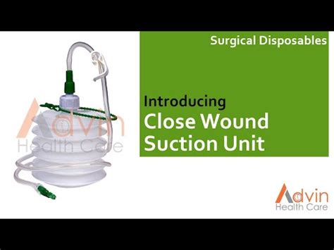 Closed Wound Suction Unit At Best Price In India