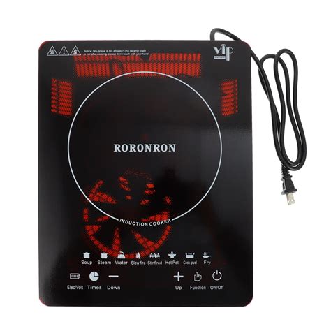 Tanom Portable Induction Cooktop Etereauty Induction Burner Cooker With Sensor Touch Single